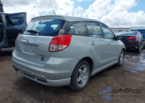 2003 Toyota Matrix Xr из США, поврежденный, VIN 2T1KR32E13C072005